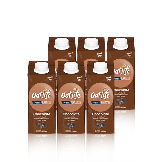 OatLife - chocolate oat milk - 250 ml (Pack of 6)