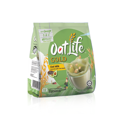 Oat Milk Avocado with Chia Seeds